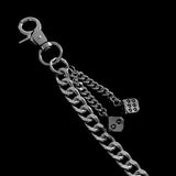 Cuban Dice Wallet Chain