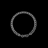 Cuban Link Armband Silber