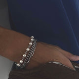 Linked Pearl Bracelet