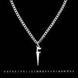 Letter Chain Silber