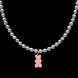 Mono Bear Pearl Chain