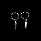 Spike Earring Silber