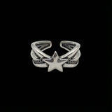 Star Ring Silber