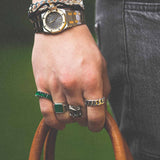 Cuban Link Ring Silber