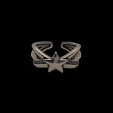 Star Ring Silber