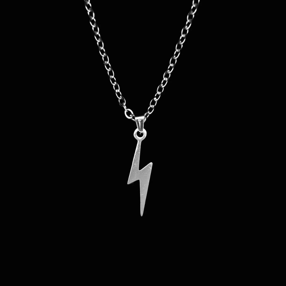 Chain with lightning bolt sales