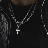 Cross Chain Silber