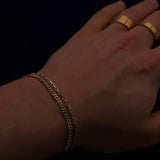 Cuban Link Bracelet 585 Gold