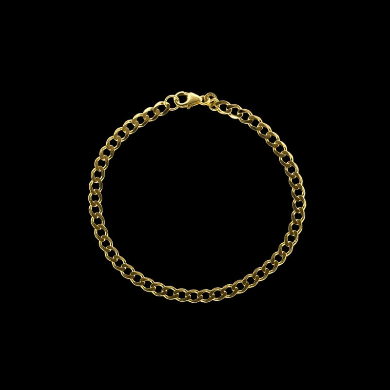 Cuban Link Bracelet 333 Gold