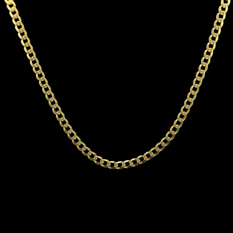 Cuban Link Chain 4-333 Gold