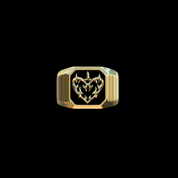 IL Signet Ring Black