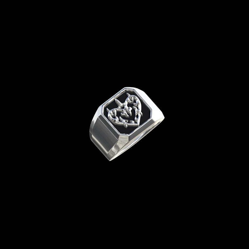 IL Signet Ring Black