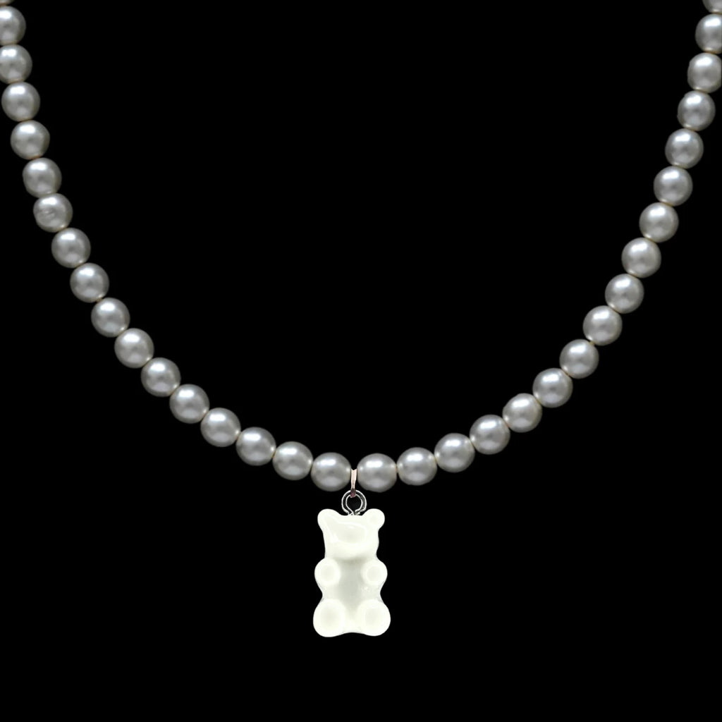 Mono Bear Pearl Chain