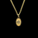 Oval Angel Chain 333 Gold