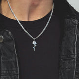 Rose Chain X Silber