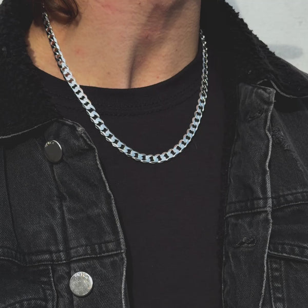 Cuban Link Chain X Silber