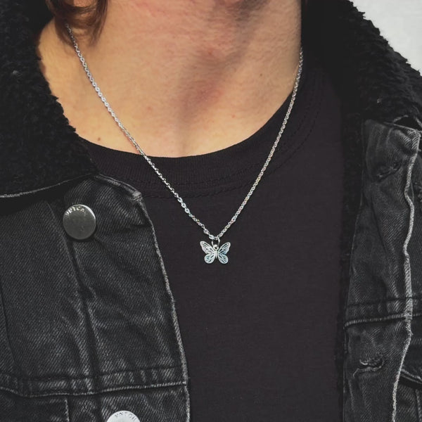 925 Butterfly Chain