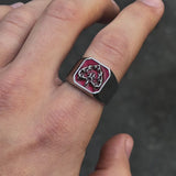 IL Signet Ring Red