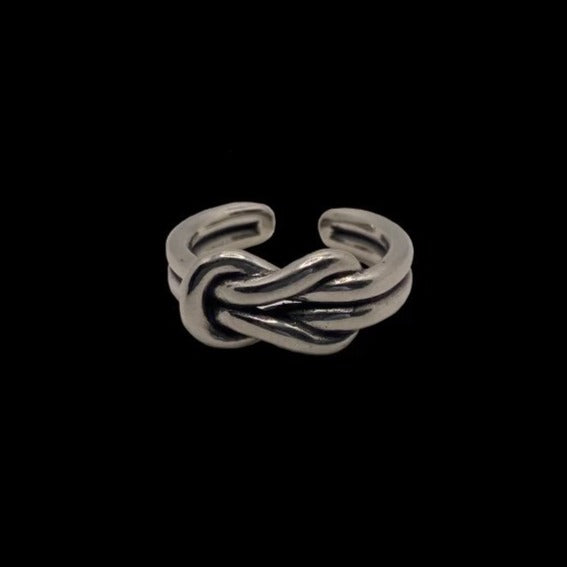 Knot Ring Silber