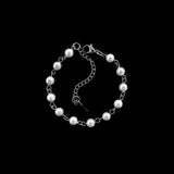 Linked Pearl Bracelet